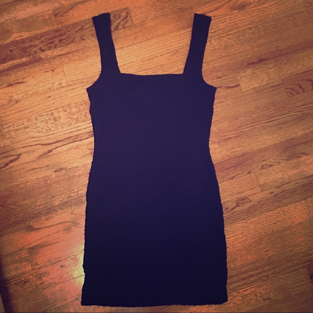 Free People Black Mini Dress